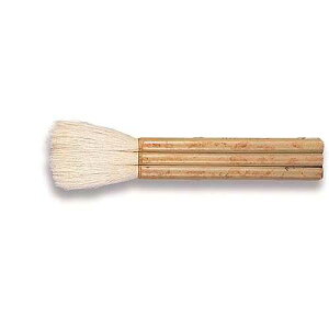 Yasutomo Hake Multihead Bamboo Brush with Sheep Hair Bristles, 1 inch (BH3)