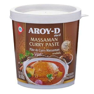 14�I���X �A���C D �}�b�T�}�� �J���[�y�[�X�g�A1�p�b�N Aroy-D 14oz Aroy D Massaman Curry Paste, Pack of 1