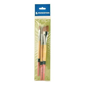 Princeton Snap! PAB96521 9650SET-1 Snap Brush, FB 8 RND 10 ANG Shader 34, Multicolor