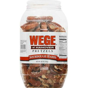 �E�F�Q �I�u �n�m�[�o�[ �T���[�h�E �n�[�h �v���b�c�F�� (28 �I���X �o����) Wege of Hanover Sourdough Hard Pretzels (28-oz Barrel)