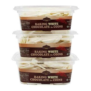 King David Kosher �C�[�W�[ �����g �����i�s�g�p �z���C�g �x�[�L���O �`���R���[�g �t���[�o�[ �R�C�� 12.34 �I���X �W���[ (3 �p�b�N) King David Kosher Easy Melt Non Dairy White Baking Chocolate Flavored Coins 12.