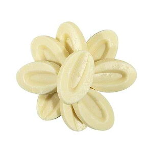 OLIVENATION Valrhona 4660 Ivoire Feve 35 White Chocolate Callets 2 lbs