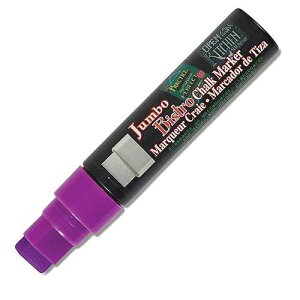 Uchida UCH481S.F8 Bistro Jumbo Bulk Fluor Chalk Marker, Violet