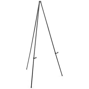 ���p�f�B�X�v���C�C�[�[���A�O�r�f�U�C���A�܂肽���ݎ�/�܂肽���ݎ� (�u���b�N���^��) Displays2go Display Easel for Floor, Tripod Design, Collapsible/Folding (Black Metal)