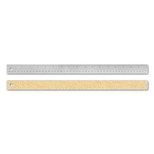 Alumicolor Flexible Stainless Steel ruler, measuring tool, 18IN
