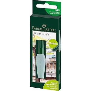 Faber-Castell Art and Graphic Water Brush Pen - Self-Moistening Art Brush - Portable and Refillable