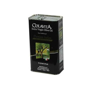 Colavita �v���~�A�� �C�^���A �G�N�X�g�� �o�[�W�� �I���[�u �I�C���A3 ���b�g�� -- 1 �P�[�X������ 4 �B Colavita Premium Italian Extra Virgin Olive Oil, 3 Liter -- 4 per case.