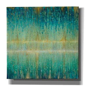 Epic Graffiti 'Rain Abstract I' by Danhui Nai, Canvas Wall Art, 18x18