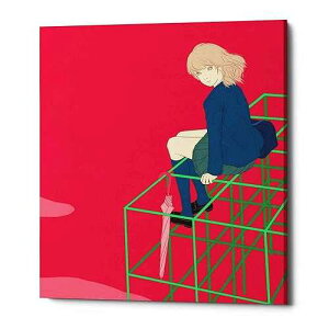 Epic Graffiti 'Jungle Gym' by Sai Tamiya, Canvas Wall Art, 16x18