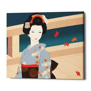 Epic Graffiti 'Momiji' by Sai Tamiya, Canvas Wall Art, 16x18