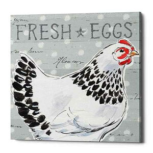 Epic Graffiti 'Roosters Call II' by Daphne Brissonet, Canvas Wall Art, 18x18