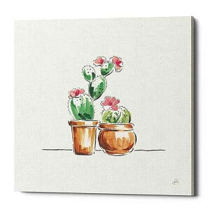 Epic Graffiti 'Desert Bloom VII' by Daphne Brissonet, Canvas Wall Art, 18x18