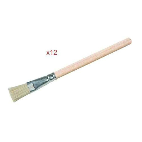 Amazing Child 小さな木製ハンドル接着ブラシ 4 3/4 インチ (12cm) - お得な 12 個セット Amazing Child Small Wooden Handled Glue Brush 4 3/4" (12cm) - Great Value Set of 12