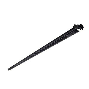 Raindrip 380010B 1/4-Inch Tubing Support Stake for Drip Irrigation Supply Tubing and Drip Systems, 4-Inch Long, Plastic, 10-Pack, Black