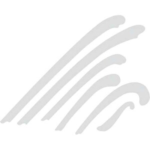 Westcott Ship Curve, Set of 6, SC-66, Clear