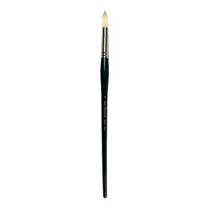 Princeton Ashley, Brushes for Acrylic and Oil Series 5200, Interlocked Chungking Bristle, Round Size 10