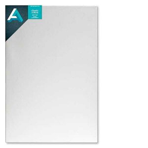 Art Alternatives Classic Cotton Stretched Canvas, Studio, .75 in Profile, 20 in x 30 in