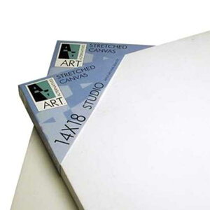 Art Alternatives Pre-Stretched Studio Canvas - 5x5 - Pack of Five Canvases