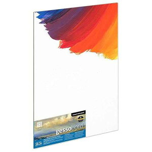 Ampersand Art Supply Museum Series Gessobord | 18x24 | 1/8 Flat Profile | Gesso Wood Painting Panel for Oil and Acrylic Paint & Mixed Media | Canvas Panel Alternative in Professional Art Supplies