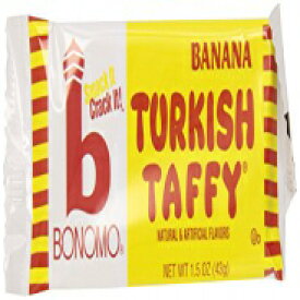 ボノモス ターキッシュ タフィー - バナナ 24ct。 Bonomos Turkish Taffy - Banana 24ct.