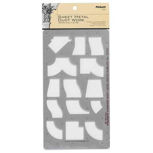 �s�P�b�g���_�N�g��ƃe���v���[�g (1276I) Pickett Sheet Metal Duct Work Template (1276I)