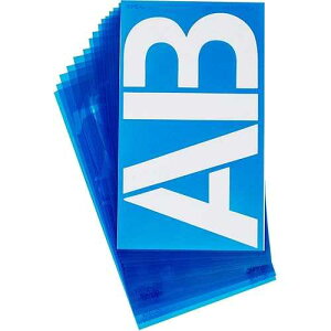 Westcott LetterCraft Stencil, Helvetica Font, 6-Inch Characters (15829)