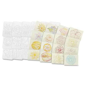 Roylco �t�����[���r���O�v���[�g Roylco Flower Rubbing Plates