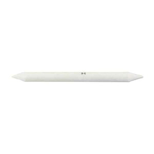 Jack Richeson 710204 Double-Pointed End Blending Stump, No. 4, 5-1/8 x 3/8 Size, Soft Gray (Pack of 12)