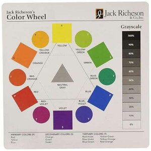 Jack Richeson Small Color Wheel 30 Pk, 7 X 7