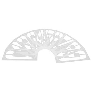 Nmc Pmn24 �ʃX�e���V���ԍ� 09�A24 x 12�A�|���G�`�����A���� Nmc Pmn24 Individual Stencil Numbers 09, 24 x 12, Polyethylene, Transparent