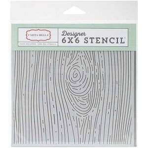 Echo Park Paper Carta Bella Paper Company CBGO55033 Woodgrain #2 Stencil
