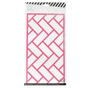 American Crafts Heidi Swapp Chalk Art Small Stencils Tiles 12 Piece