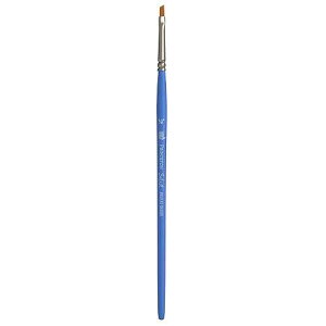 Princeton Select Artiste, Mixed-Media Brushes for Acrylic, Oil, Watercolor Series 3750 Angular Shader Synthetic, Size 1/8 Inch