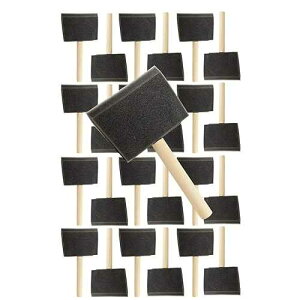 �v���O���[�h - �t�H�[���u���V - 4 �C���` - 24 �̃|���t�H�[���u���V�Z�b�g PRO-GRADE Pro Grade - Foam Brushes - 4 Inch - 24 Piece Poly Foam Brush Set