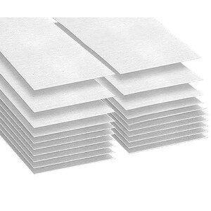 ����\�ȃC���N�W�F�b�g���h��W�F�b�\���H�ς� 8.5 �C���` x 11 �C���` �L�����o�X�p���V�[�g (20 ��) VViViD Printable Inkjet Primed Gessoed 8.5 x 11 Canvas Paper Sheets (20 Sheets)