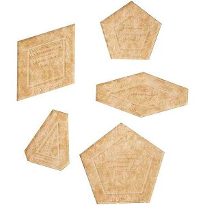 Paper Pieces Acrylic Fabric Cutting Template for La Passacaglia
