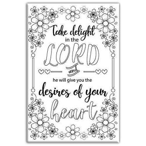Generic Bible Pre Marked Canvas for Adults, Stretched Primed Canvas 8x8 Inches Premium Handmade Pre-Drawn Canvas Art & Sip Party, DIY Kit, Party Favor Wall Art & Home Decor