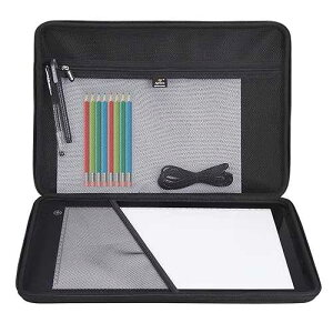 Aproca Hard Case Compatible with LitEnergy Portable A4 / NXENTC A4 / iVyne Rechargeable A4 Light Tracing Box, Portable Storage Bag for Accessories -Black (Case Only)