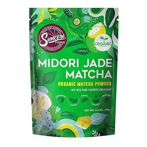 ??? ?? ??? ??? ? ?? ???, ?? ?? ?? ???, ??? ??, ? GMO, ???, 3.5oz (1? ?) Suncore Foods Organic Midori Jade Matcha Powder, Green Food Coloring Powder, Gluten-Free, Non-GMO, 3.5o