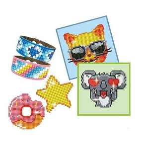 DIAMOND DOTZ Variety Dotzies Kit Diamond ting Kits for Kids - Diamond Art Kits a Relaxing Creative Craft Kit with Dotz Gems