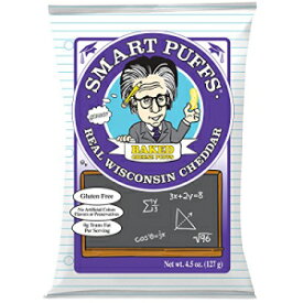 Pirate's Brand スマート パフ、ウィスコンシン チェダー、4.5 オンス (12 個パック) Pirate's Brand Smart Puffs, Wisconsin Cheddar, 4.5 Ounce (Pack of 12)