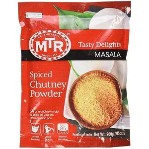 MTR �C�h�D�� �h�[�T �`���c�l �p�E�_�[ (2 �p�b�N)- �C���h�H���i�X MTR Idli-Dosa Chutney powder(Pack of 2)- Indian Grocery