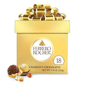 Ferrero Rocher Gift Cube, 18 Count,0.7 pounds