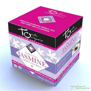 Touch Organic China Organic Tea Cube, Jasmine Green Tea