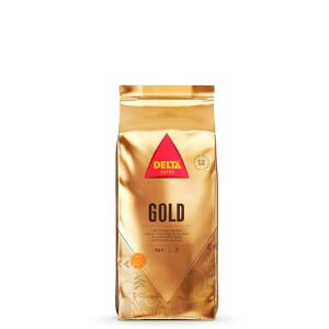 Delta Cafes Gold Whole Bean Coffee, Naturally Roasted Espresso Beans, 1 Bag, 2.2lb