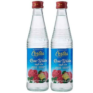 Cortas �v���~�A�� ���[�Y �E�H�[�^�[ 10 �I���X - �p�b�N 2 Cortas Premium Rose Water 10 oz - Pack 2