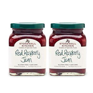 Stonewall Kitchen ���b�h���Y�x���[�W�����A12.5�I���X (2�p�b�N) Stonewall Kitchen Red Raspberry Jam, 12.5 Ounce (Pack of 2)