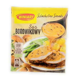 WINIARY ポルチーニソース Sos Borowikowy 33g × 3 パック ポーランド産。 WINIARY BOLETUS SAUCE Sos Borowikowy 33g x 3 pack Product from Poland.