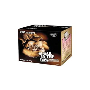 Sugar in the Raw / Raw Sugar Natural Cane Turbinado,500 Count,Pack of 1