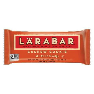 Larabar�A�J�V���[�i�b�c�N�b�L�[�A1.7�I���X LARABAR Larabar Gluten Free Bar, Cashew Cookie, 1.7 oz Bar, Whole Food Gluten Free Bars, Dairy Free Snacks